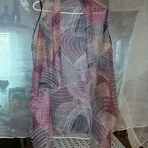 Womens top shirt light  sheer new